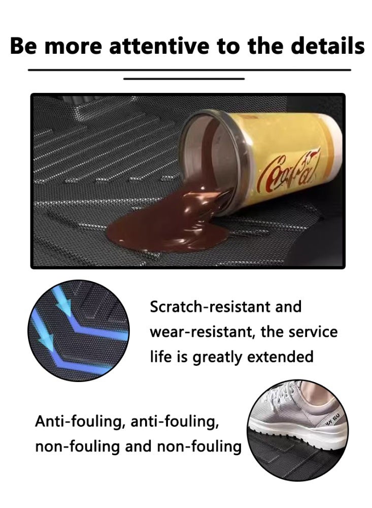 BYD Car floor mats, suitable for the 2025 model BYD Seal 05 DM-i. Wear-resistant, waterproof, easy to clean, high-quality - Image 5